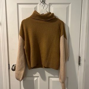 Colorblock forever21 sweater